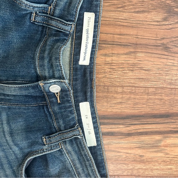 Pilcro and The Letterpress Jeans Womens EM 26 Blue Stretch Denim High Rise Adult - Picture 3 of 9